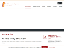 Tablet Screenshot of malinka.org.pl